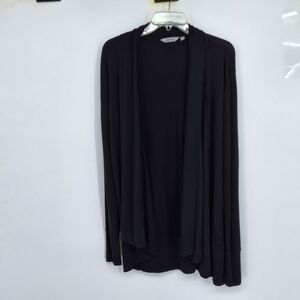 Athleta Large Black Knit Cardigan